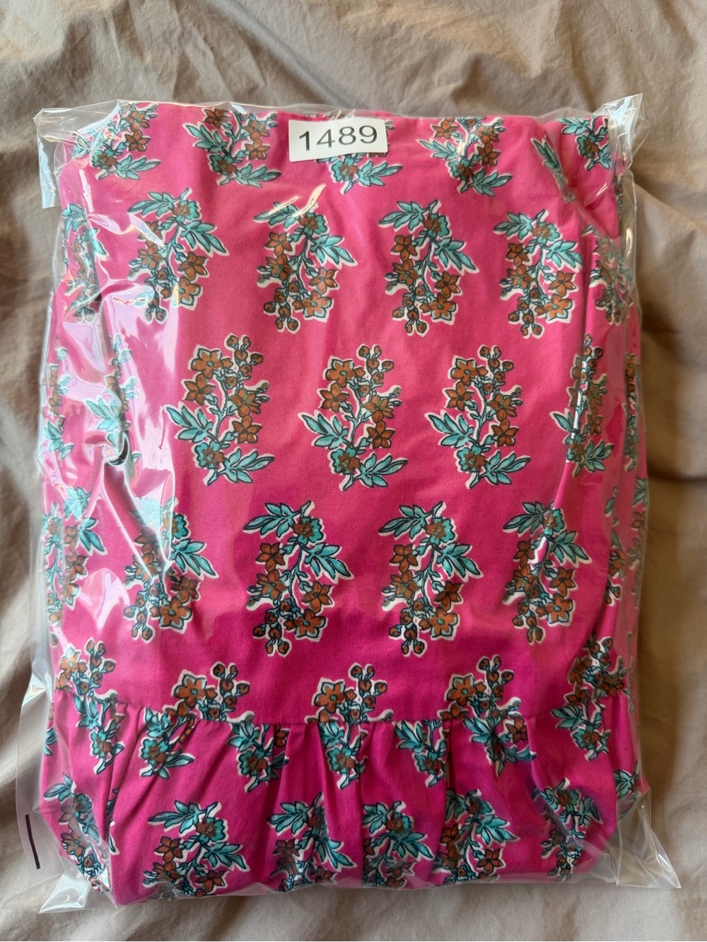 J.Crew Floral Tiered Puff-Sleeve Midi Dress Womens Sz 8 Cottagecore Granny Chic - Picture 9 of 9